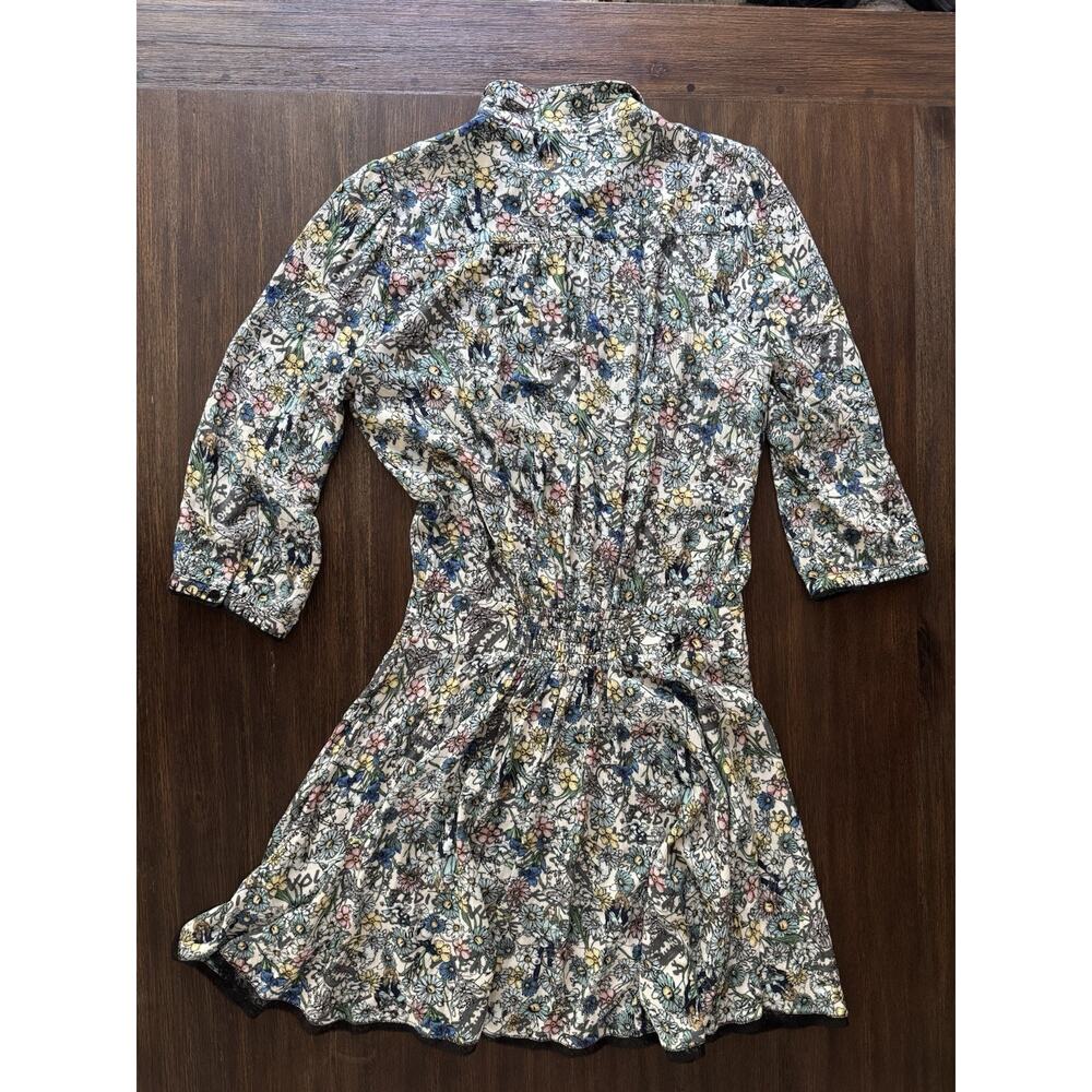 Zadig & Voltaire Dainty Dress Womens Small Lace Floral Modest Feminine Church - Picture 15 of 16